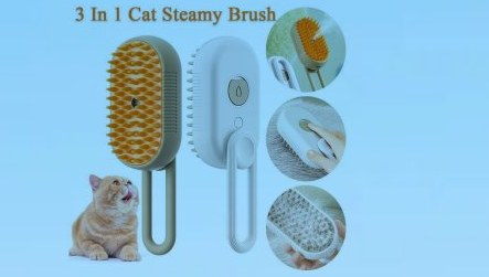 Escova A Vaporpa Ra Gatos E Cae