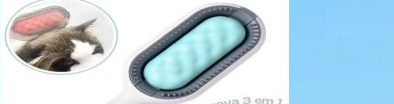 3-in-1 pet hair remover brush