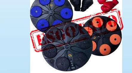 Maquina De Boxe Inteligente Musica Alvo De Parede Luta Brinquedo Com Luva