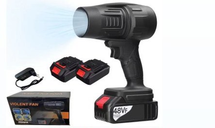 Soprador turbo portátil recarregável bivolt