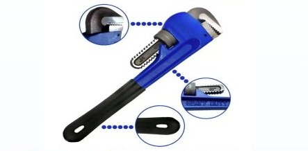 Chave De Grifo Para Tubos Uso Profissional 14pol