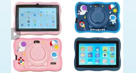 Tablet infantil kid 7 polegada com wifi bluetooth android