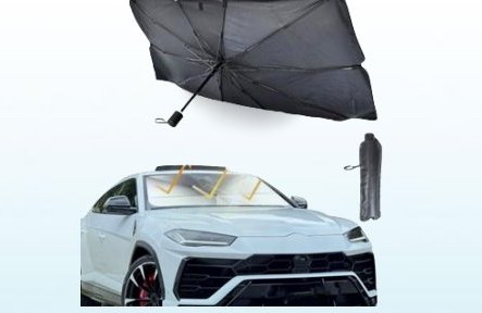 Cobertura De Guarda- Chuva De Carro Dobra Vel Bloco Janela Dia